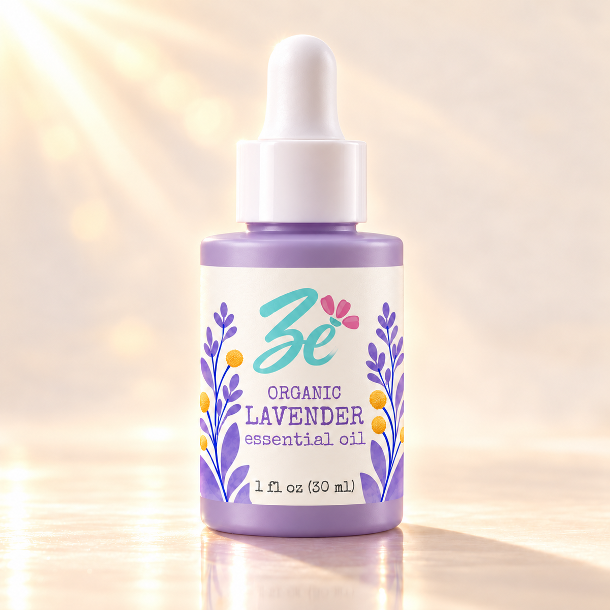 Organic Lavender Essential Oil | Steam-Distilled