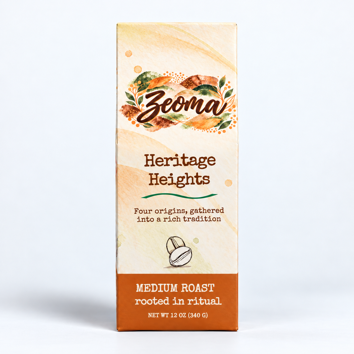 Heritage Heights Medium Roast Coffee | Brazil, Colombia, Ethiopia, Guatemala