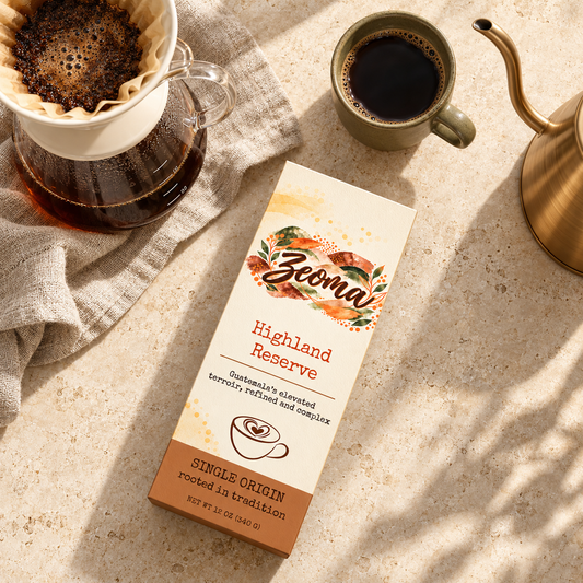Highland Reserve Light-Med Roast Coffee | Single-Origin | Guatemala