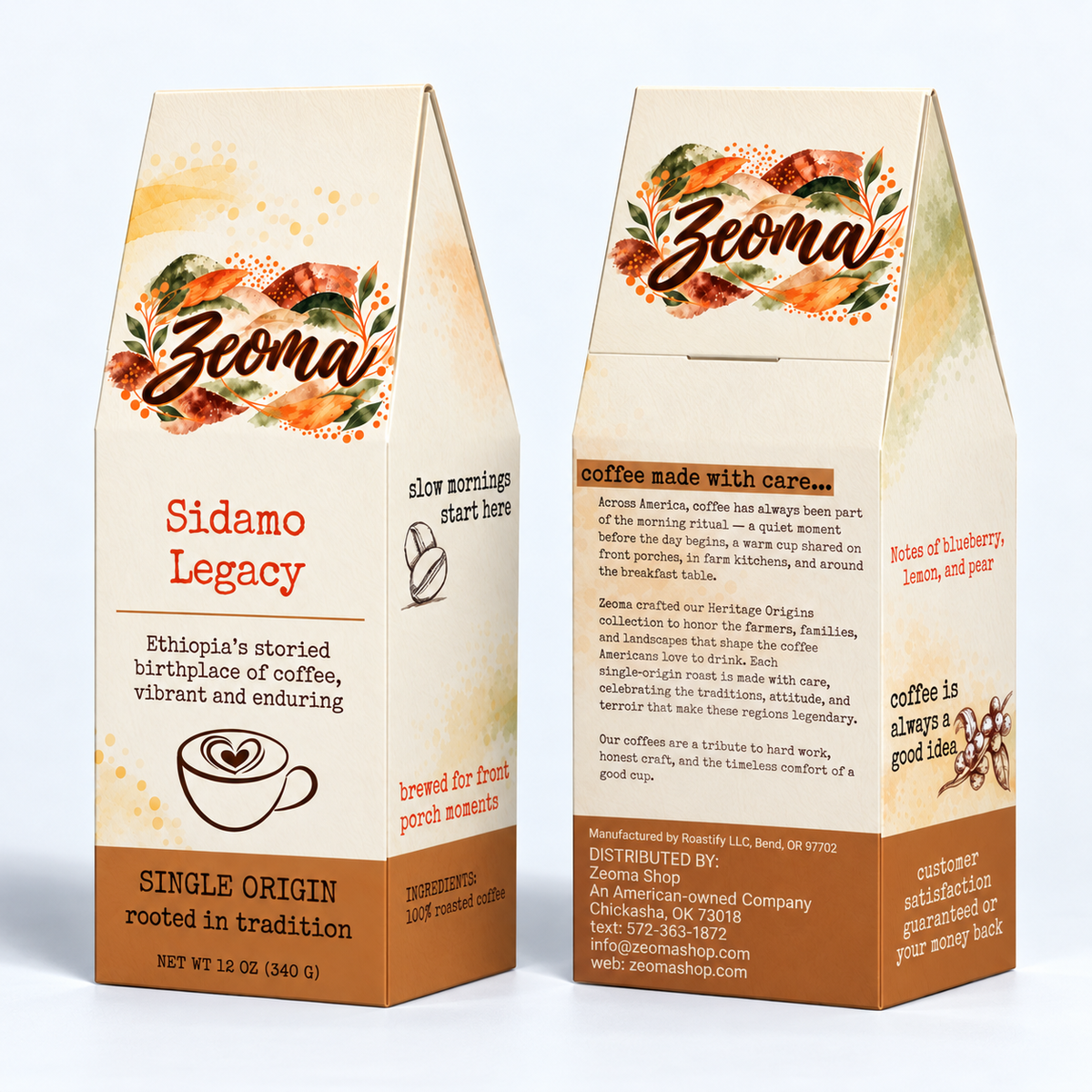Sidamo Legacy Light Roast Coffee | Single-Origin | Ethiopia