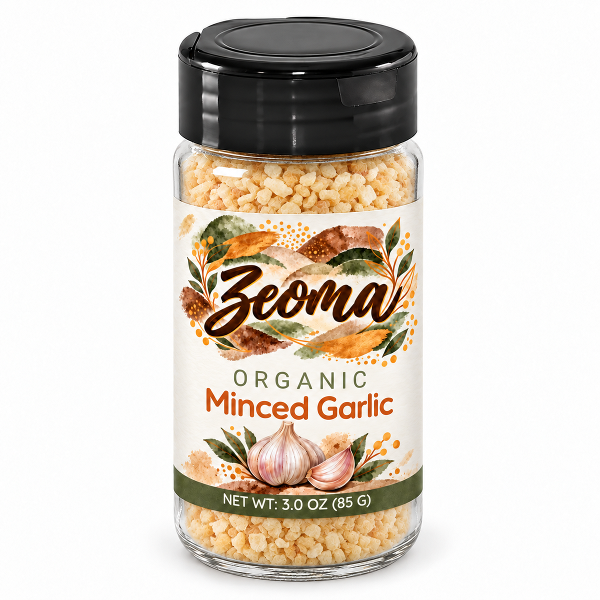 Organic Minced Garlic