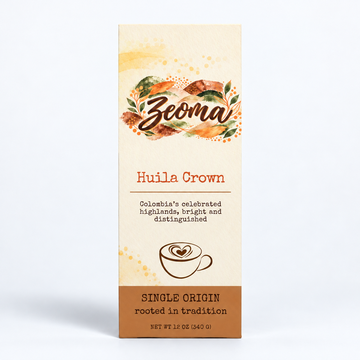 Huila Crown Light Roast Coffee | Single-Origin | Colombia