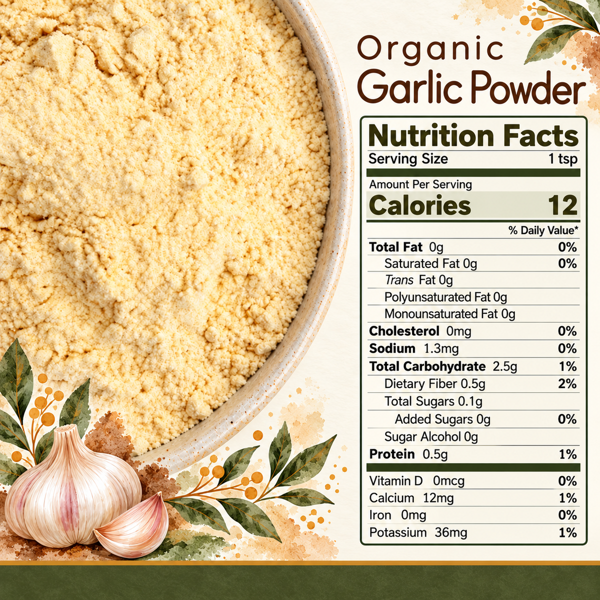 Organic Garlic Powder
