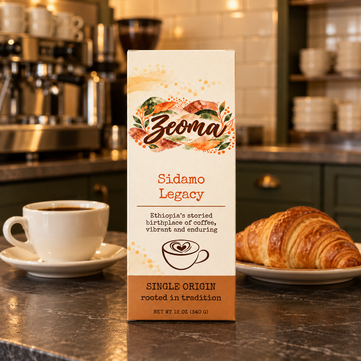 Sidamo Legacy Light Roast Coffee | Single-Origin | Ethiopia