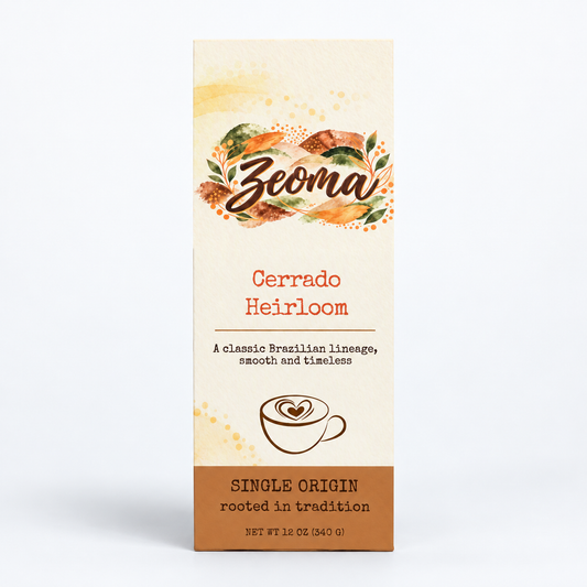 Cerrado Heirloom Medium Roast Coffee | Single-Origin | Brazil