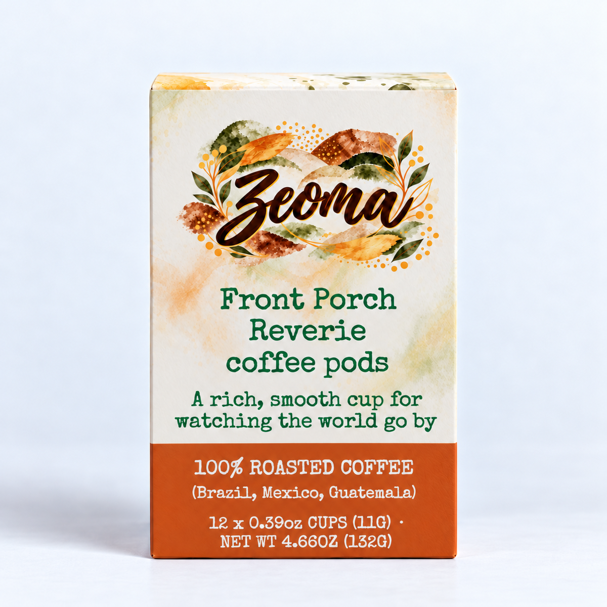 Front Porch Reverie Dark Roast Coffee Pods | Brazil, Mexico, Guatemala