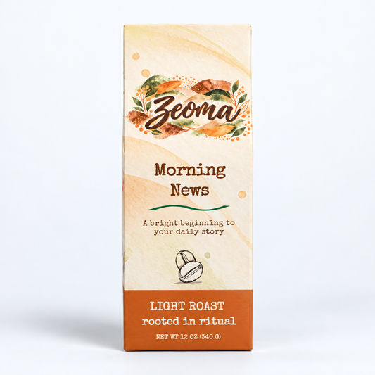 Morning News Light Roast Coffee | Ethiopia, Guatemala, Brazil
